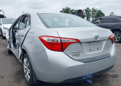 2016 Toyota Corolla Le from USA, damaged, VIN 2T1BURHEXGC567494